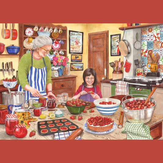 Strawberry Jam - BIG 250 Piece Jigsaw Puzzle