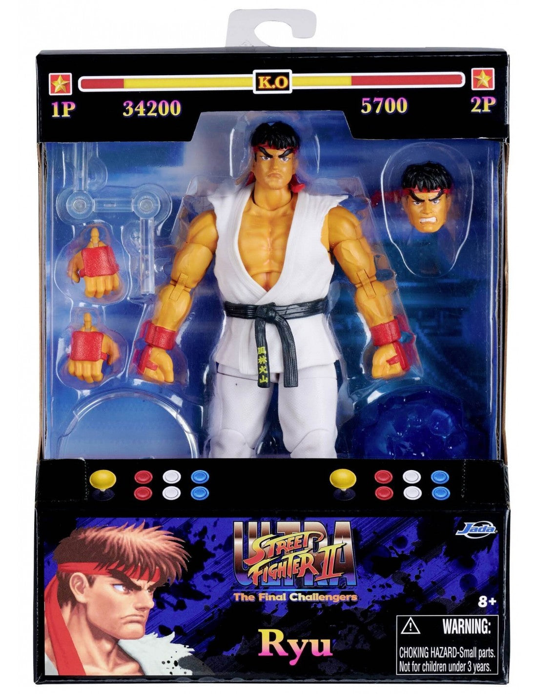 Street Fighter Ryu Figure picture in the box