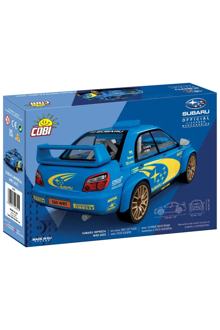 Cobi Subaru Impreza WRX 2003 reverse picture of th box