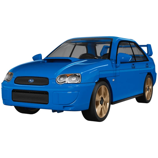 Subaru Impreza WRX Building Block Model front view picture on the white background