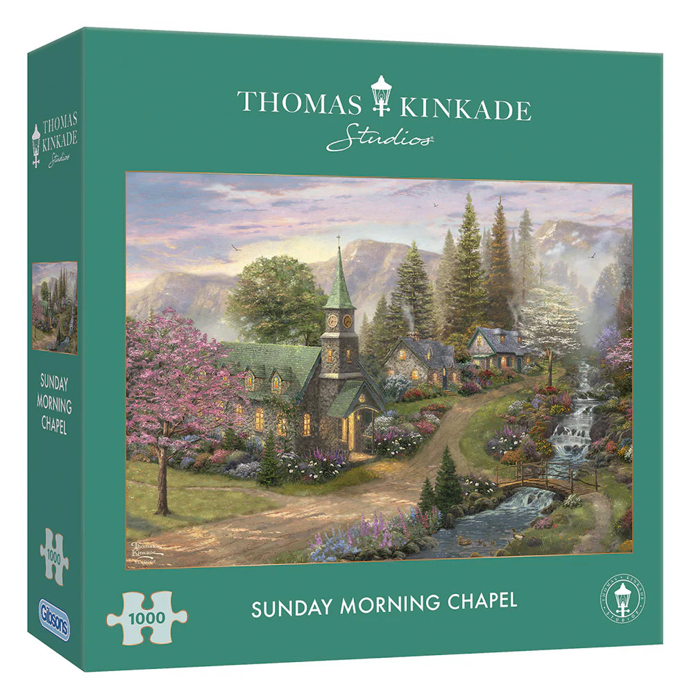 Sunday Morning Chapel 1000 Pc Jigsaw Puzzle|Sunday Morning Chapel 1000 Pc Jigsaw Puzzle