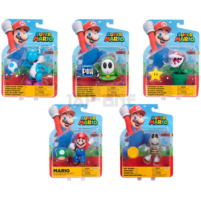 Nintendo Super Mario 4" Figure Assorted full figures collection