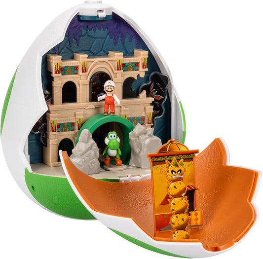 Super Mario Galaxy Movie Yoshi Egg Playset picture on the white background