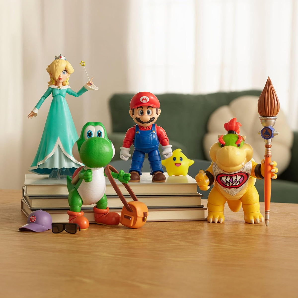 Super Mario Galaxy Movie Mario 5-Inch Action Figure collectible figurines
