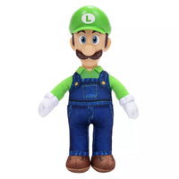 Super Mario Galaxy Movie Luigi Soft Toy Plush picture on the white background