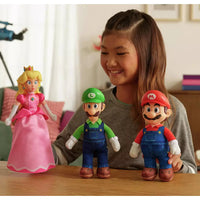 Super Mario Galaxy Movie Luigi Soft Toy Plush life style picture