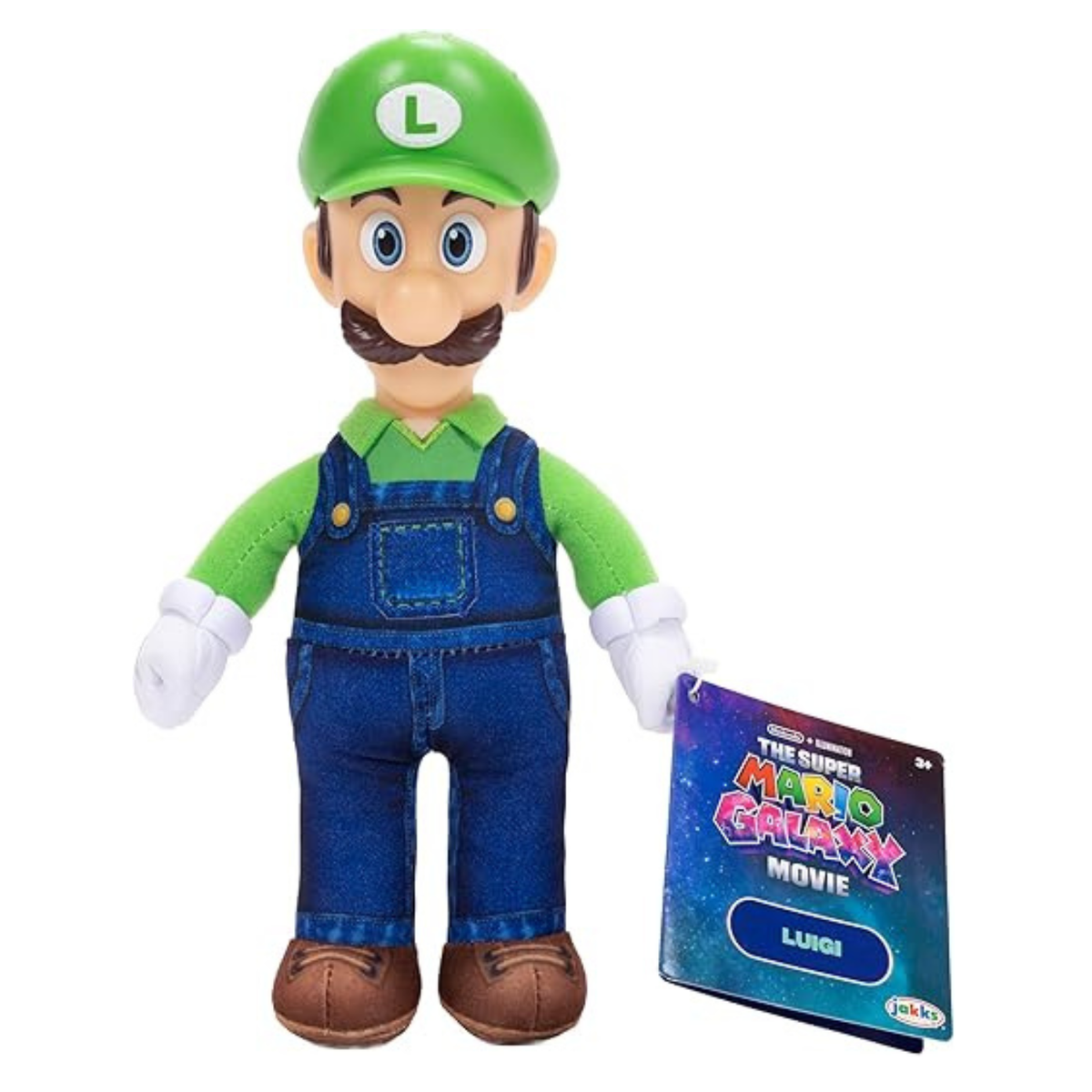 Super Mario Galaxy Movie Luigi Soft Toy Plush licensed character