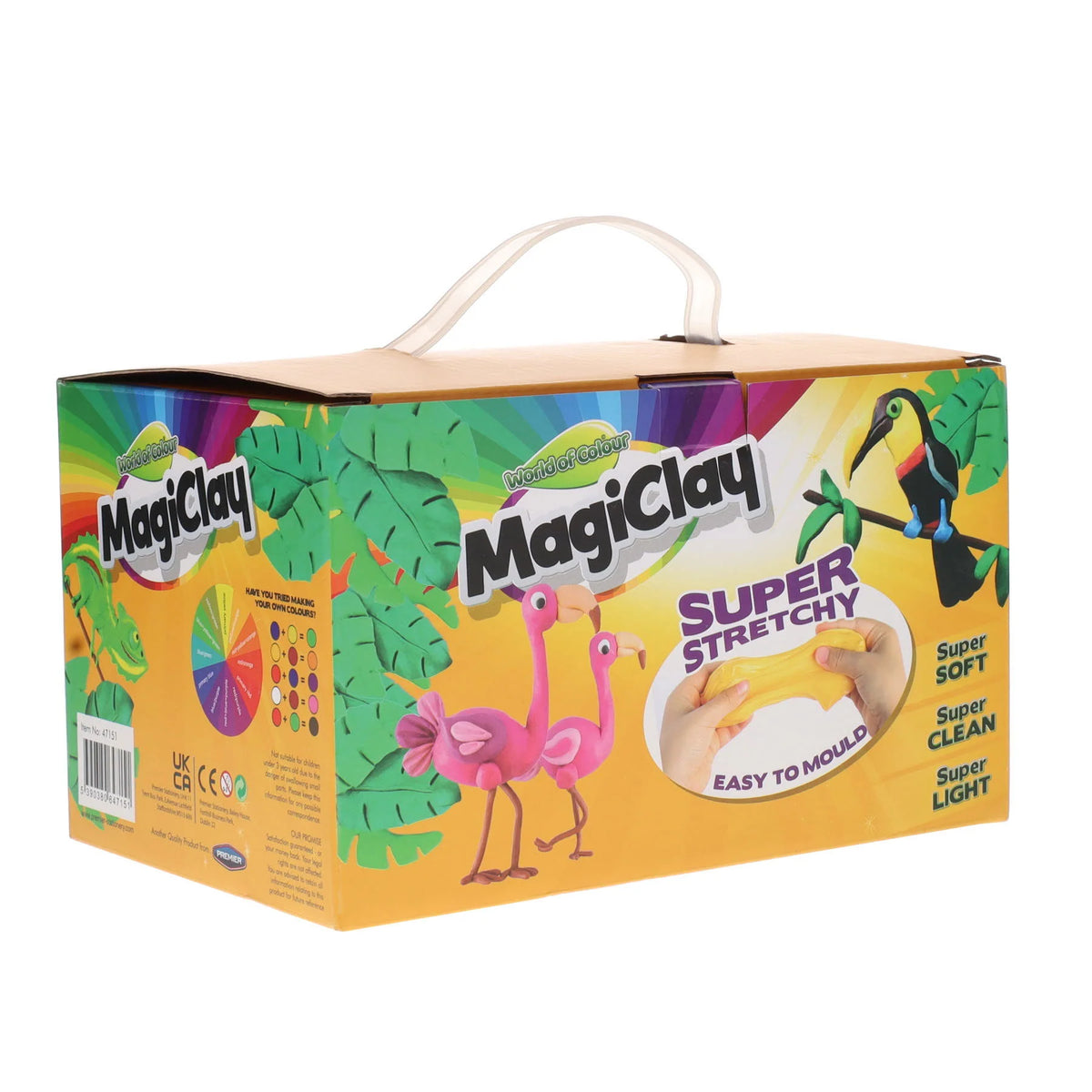 Super Stretchy Magiclay - 24x15g Tubs Set