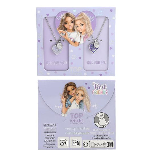 TOPModel BFF Necklace Set make a gift for your your best friend