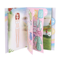 TOPModel Dress Me Up For One Day sticker book for all day creativity