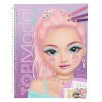 TOPModel Make Up Colouring Book picture of the book
