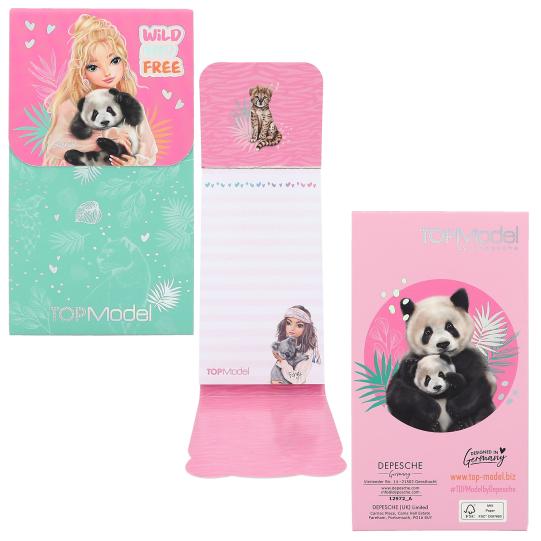 Top Model Pad With Magnetic Closure WILD