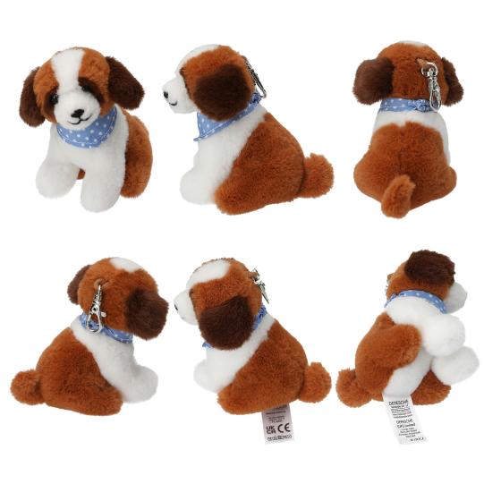 TOPModel Plush Dog Pendants sanbernar puppy