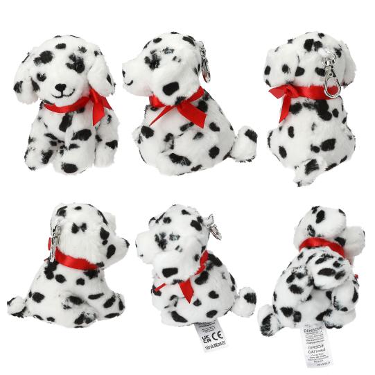 TOPModel Plush Dog Pendants dalmatins puppy