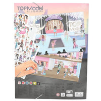 TOPModel Stickerworld reverse picture of the book