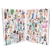 TOPModel Stickerworld creativity book