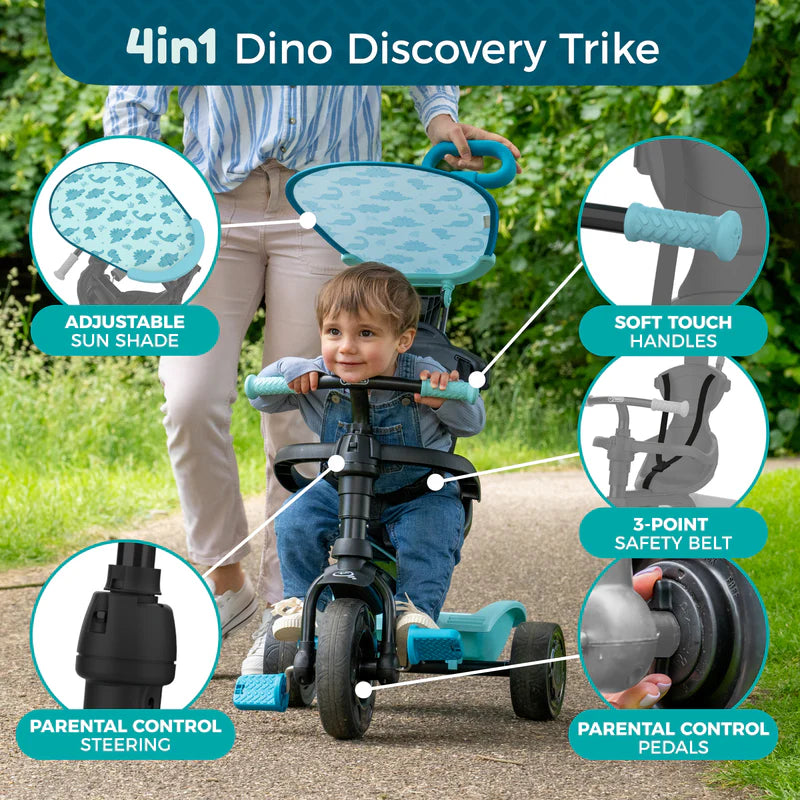 TP Toys Dino Discovery 4-in-1 Trike