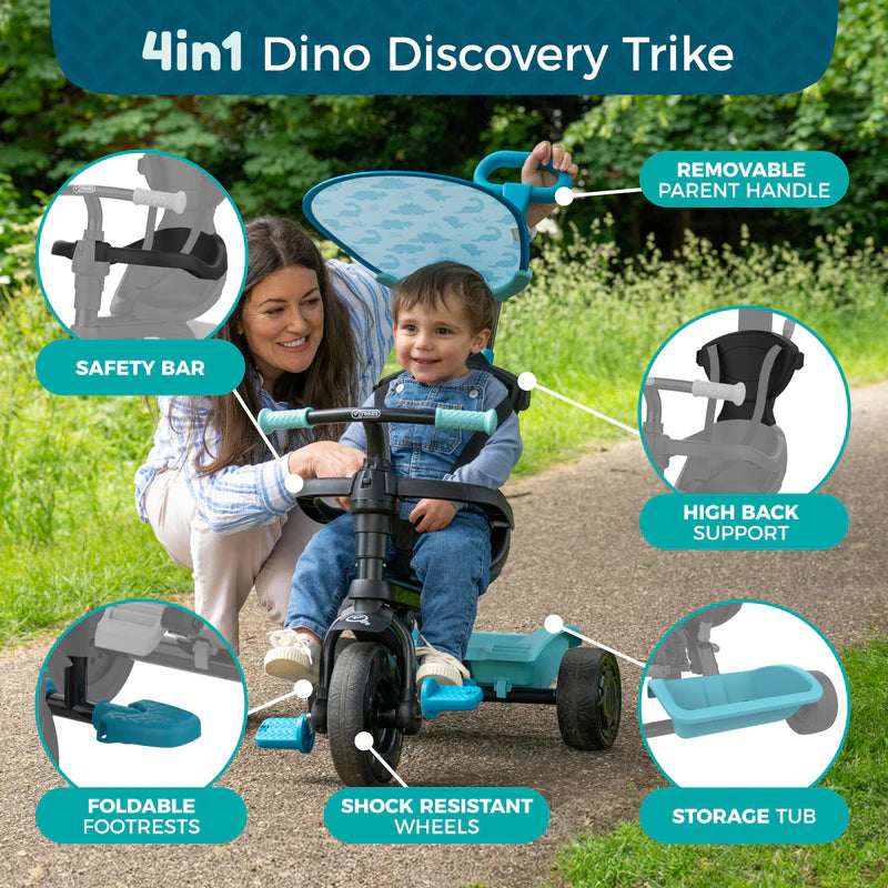 TP Toys Dino Discovery 4-in-1 Trike