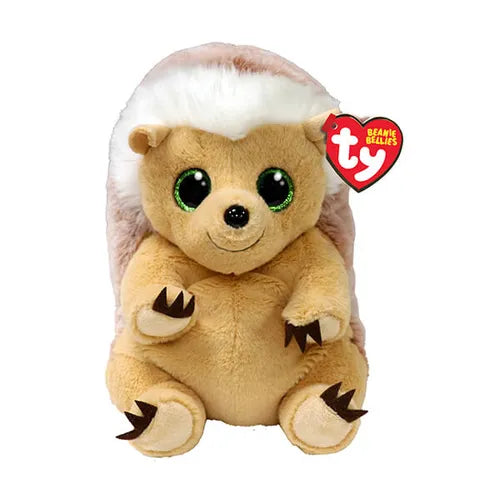 TY Bumper Hedgehog Beanie Bellies Plush Toy picture on the white backgorund