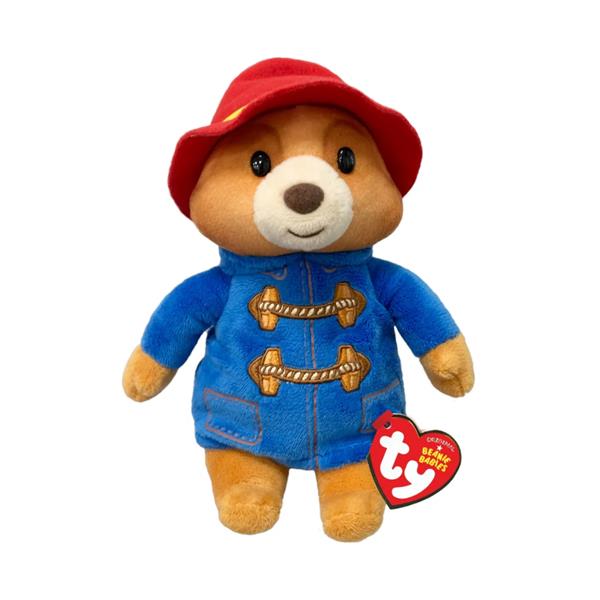 Ty Paddington Bear Beanie Soft Toy Collectible picture on the white backgorund