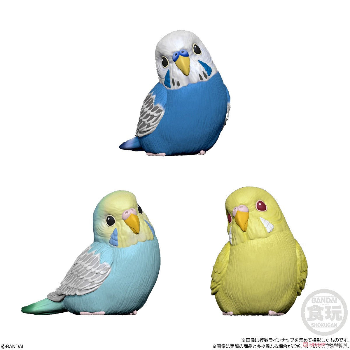 Tenori Friends 4 Bird Trading Figures Box collect and trade 