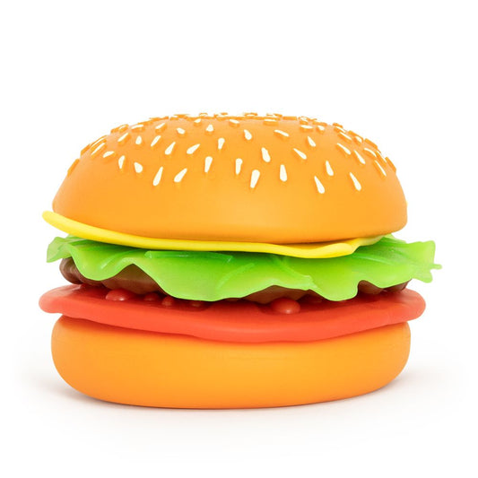 The Big Squij Peel & Stack Burger Sensory Toy