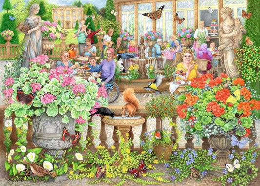 Ravensburger The Orangery Café 1000 Pc Jigsaw Puzzle
