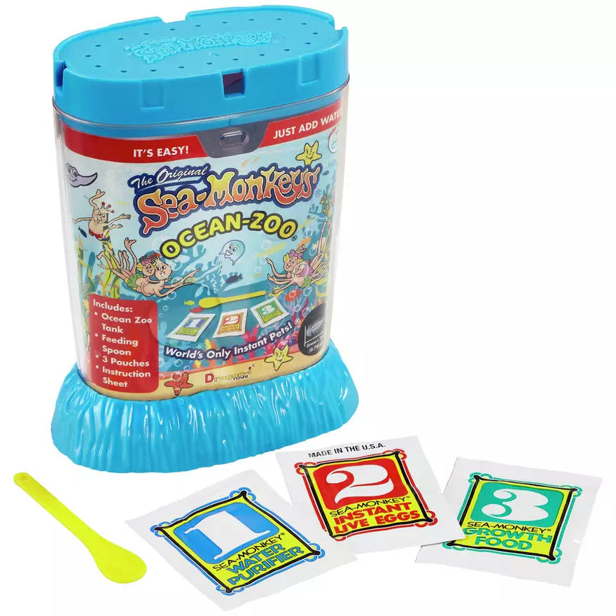 The Original Sea Monkeys Ocean Zoo in blue color