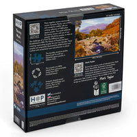 House of Puzzles Thirsty Work 1000 Piece Jigsaw Puzzle reverse view of the box