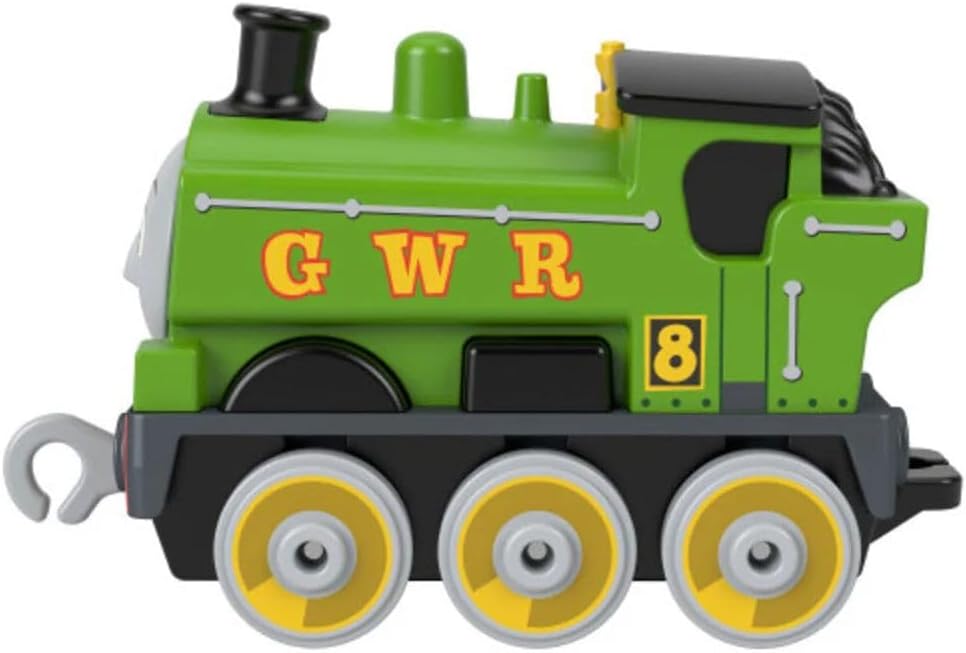 Thomas & Friends Duck Small Die-Cast Push-Along Engine made in a bright colors