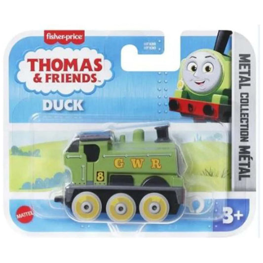 Thomas & Friends Duck Small Die-Cast Push-Along Engine for kids over 3 years old