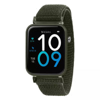 Tikkers Smart Series 13 Khaki Strap Smart Watch picture on the white background