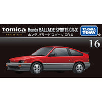 Tomica Premium 16 Honda Ballade Sports CR-X with its box