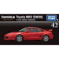 Tomica Premium 42 Toyota MR2 (SW20) with its box