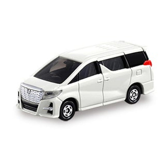 Tomica Toyota Alphard rear view