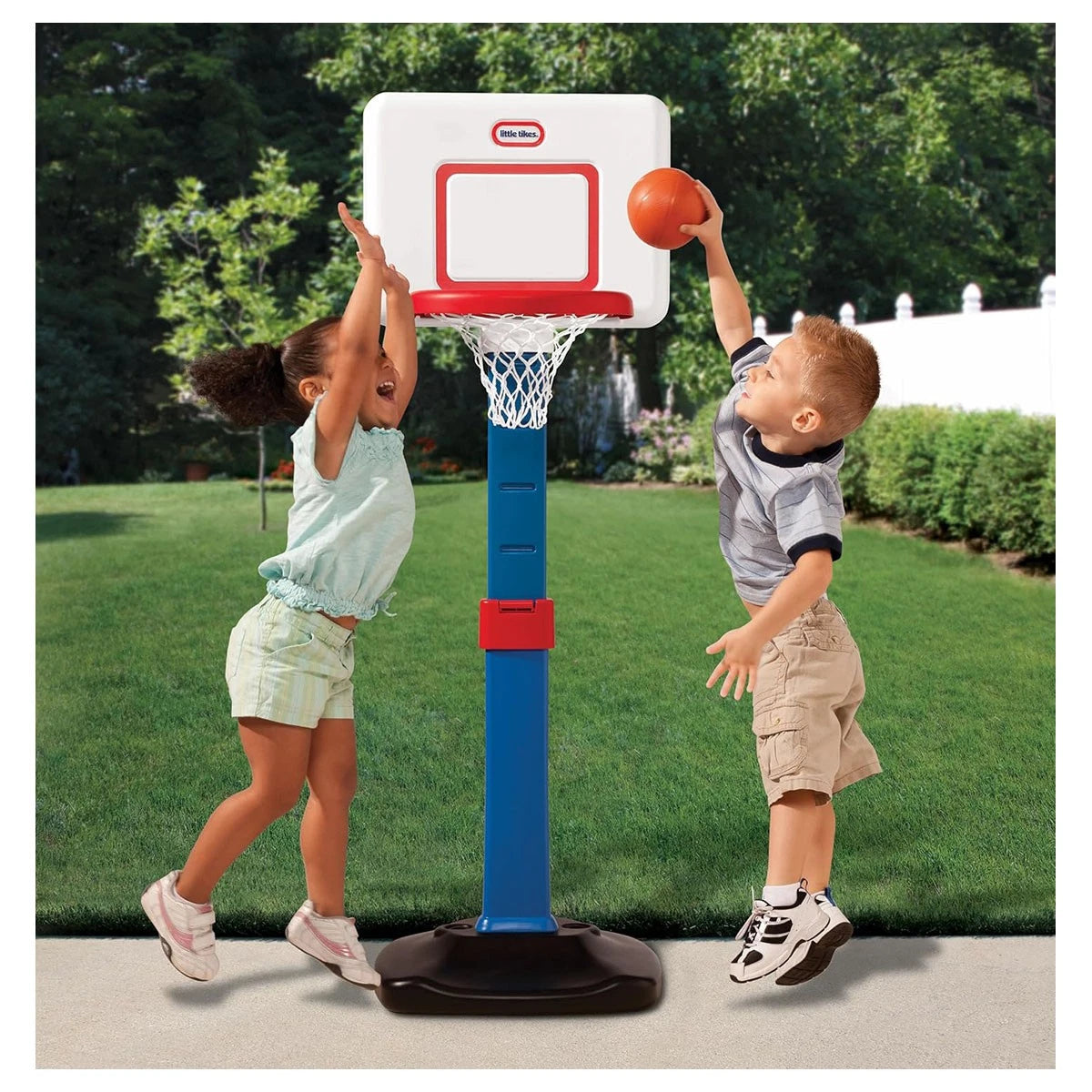 TotSports Easy Score Basketball Set life style picture