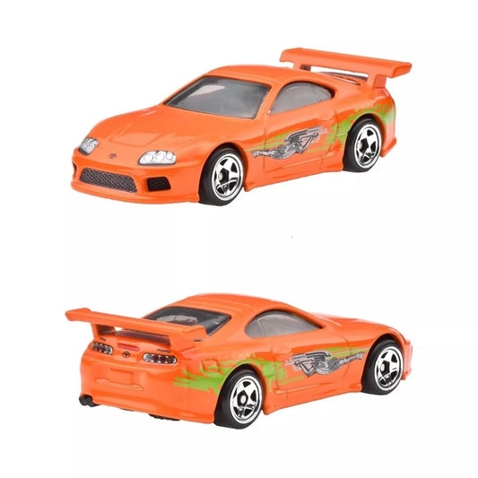 Fast & Furious Toyota Supra MK4 Orange Silver Label collectible
