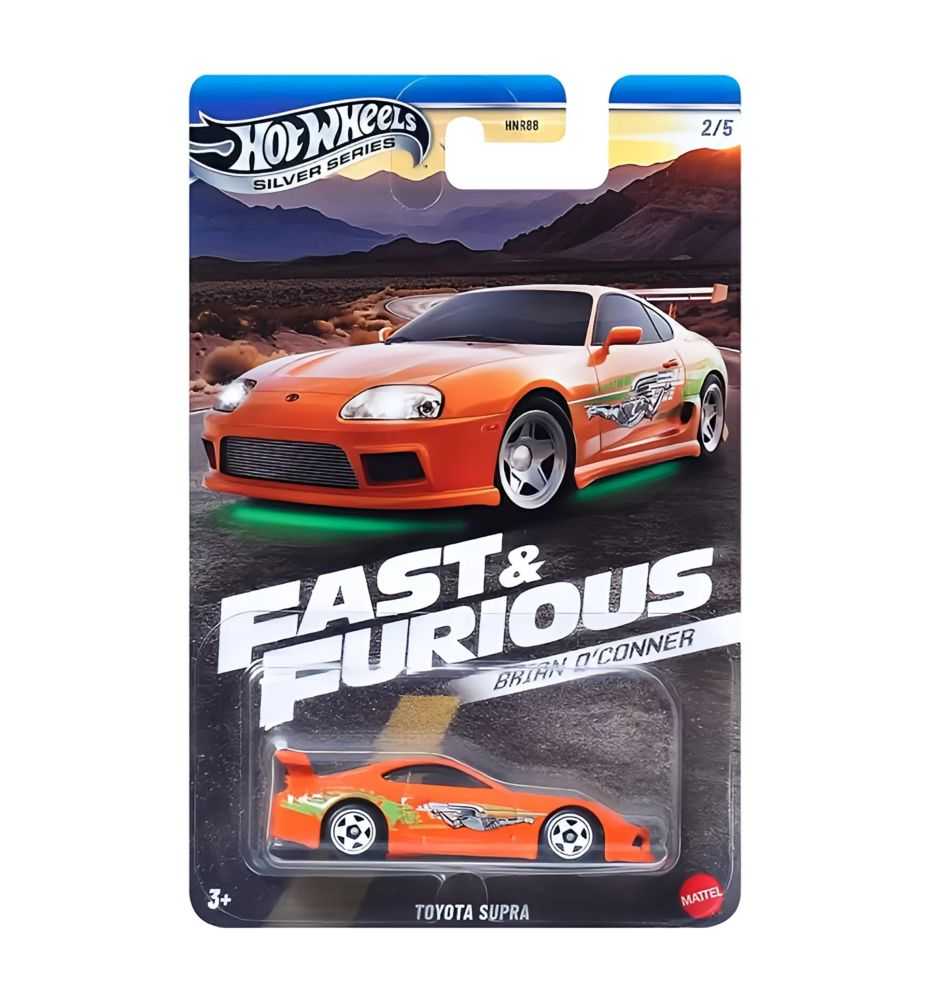 Hot Wheels Fast & Furious Toyota Supra MK4 Orange mix 1 model
