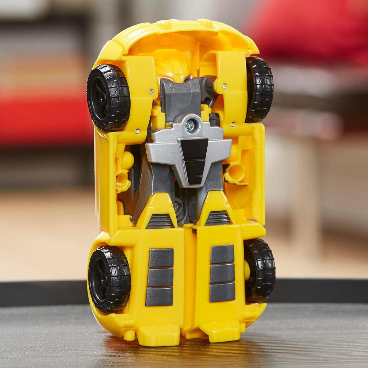 Transformers Rescue Bots Bumblebee close view picture from the bottom
