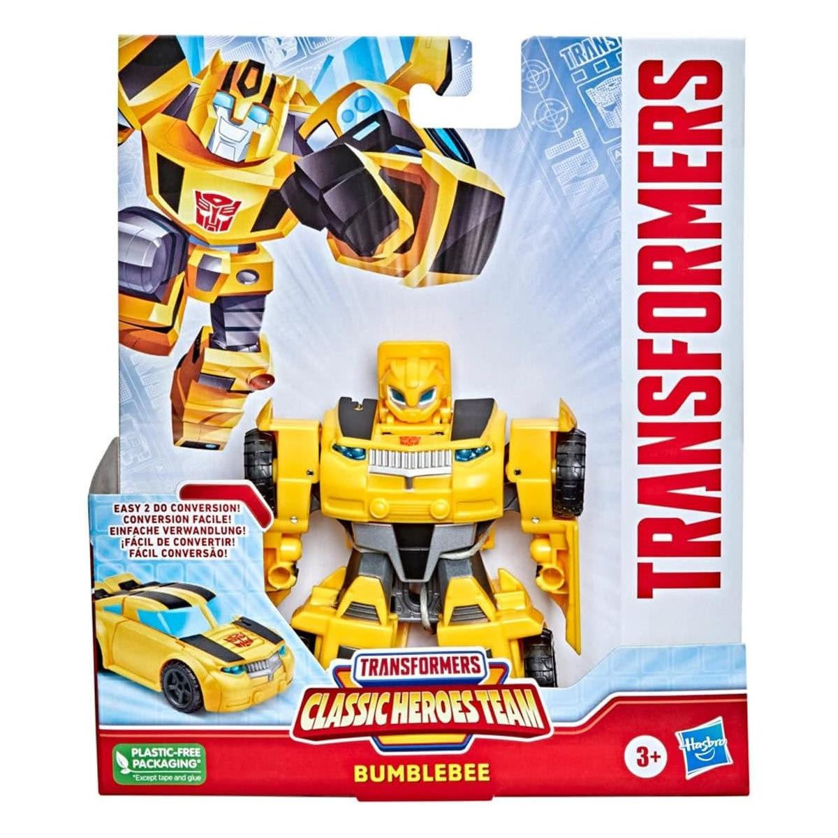 Transformers Rescue Bots Bumblebee cmes in a box
