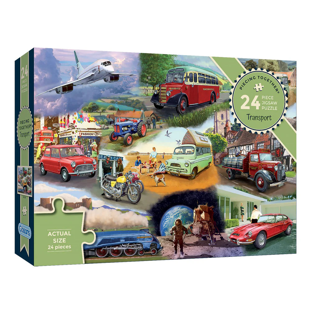 Transport 24 XXL Piece Jigsaw Puzzle