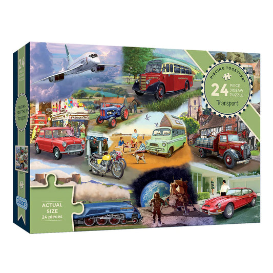 Transport 24 XXL Piece Jigsaw Puzzle
