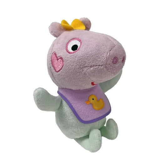 TY Beanie Babies Evie Baby Pig Plush Toy picture on the hite backgournd