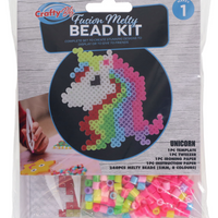Unicorn Fusion Melty Bead Kit iron under adult supervision