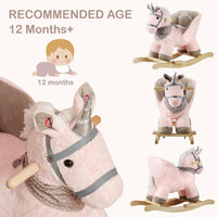 Unicorn Rocking Chair with Sound Effects  for kids over 12 month