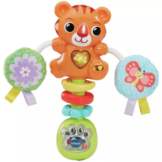 VTech Baby Tiger Rattle Toy picture on the white background