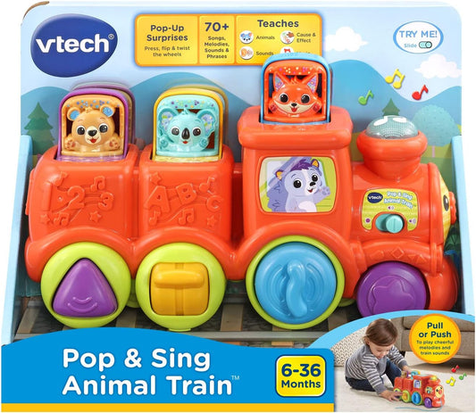 VTech Pop &amp; Sing Animal Train