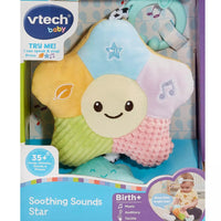 VTech Soothing Sounds Star Baby Travel Soother picture of the box