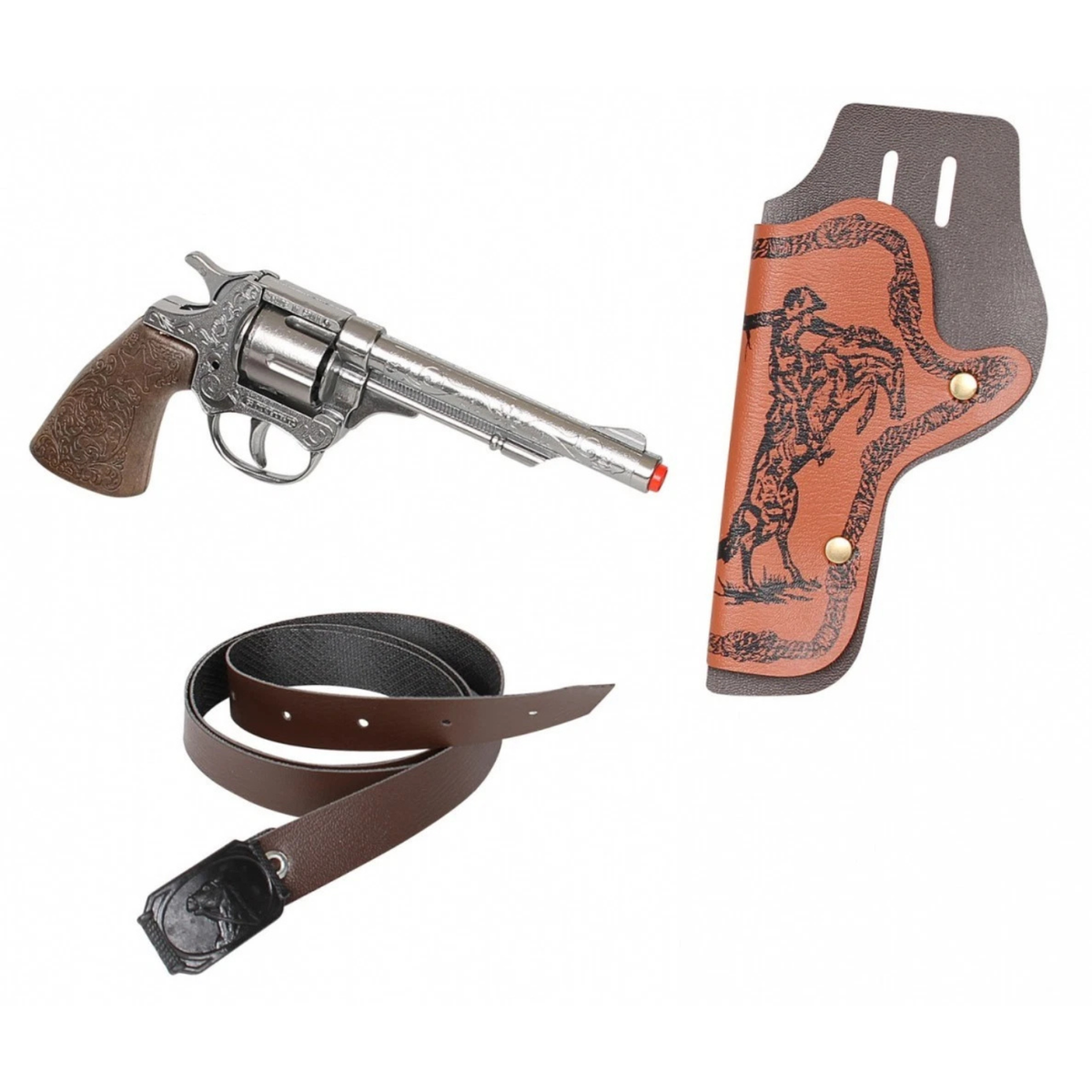 Wild West Revolver & Holster Set for role play games