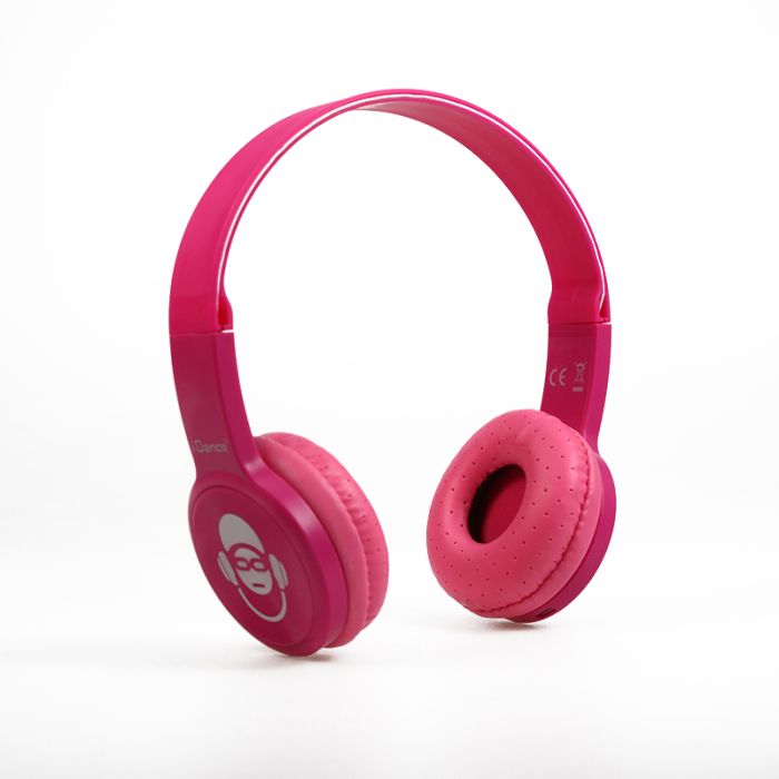 IDance Wireless Bluetooth Headphone Pink